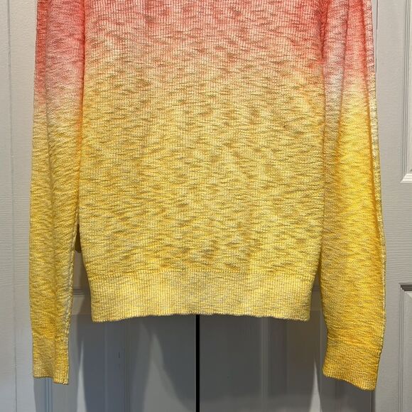 Jack & Jones Jortied Knit Ombré Crew Neck Cotton Sweater Size S (fits larger) - Picture 9 of 12